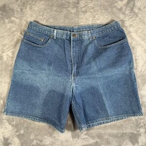 Vintage Cotton Club Denim Shorts Mens Size 42 Blue Jean Bermuda Casual Workwear